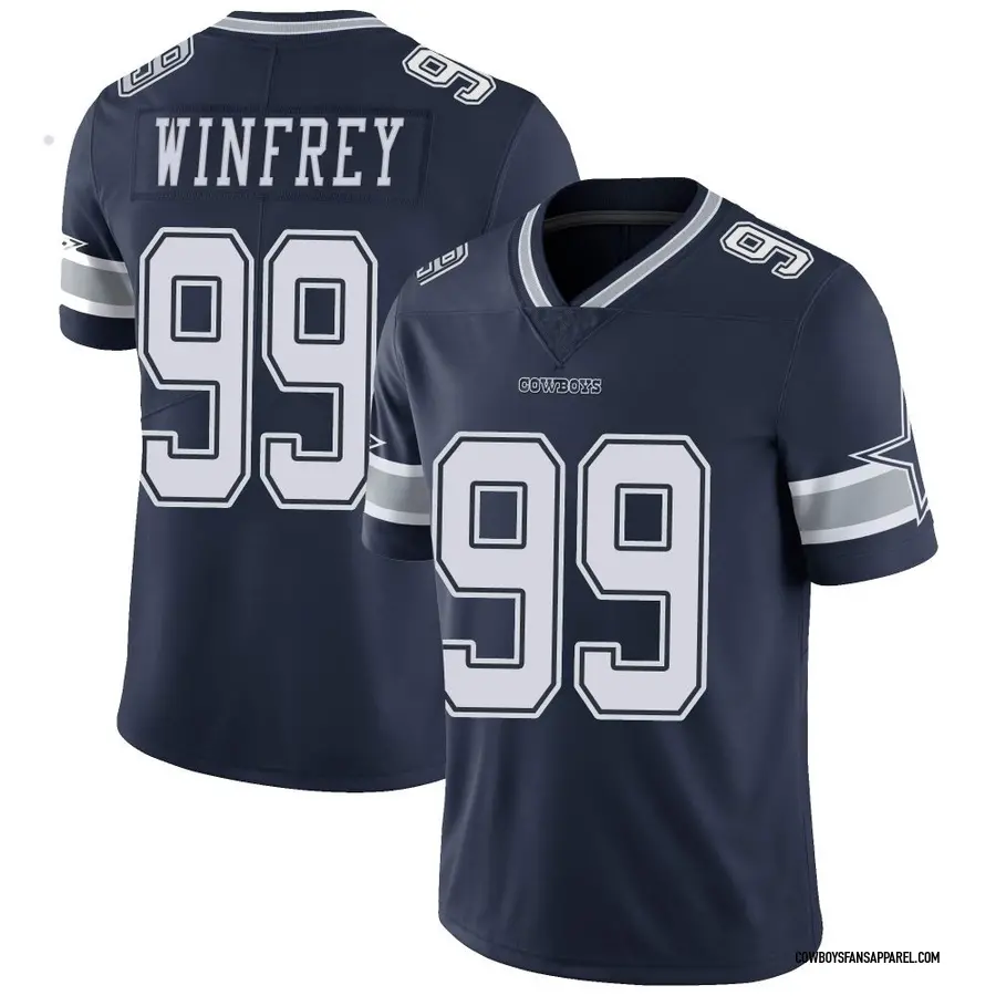 Nike Perrion Winfrey Dallas Cowboys Men's Limited Navy Team Color Vapor Untouchable Jersey