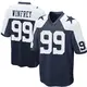 Nike Perrion Winfrey Dallas Cowboys Youth Game Navy Blue Throwback Jersey