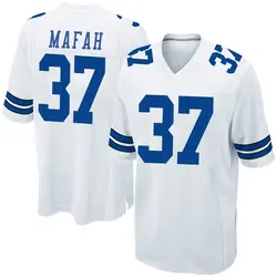 Nike Phil Mafah Dallas Cowboys Youth Game White Jersey