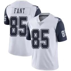 Princeton Fant Dallas Cowboys Men's Limited White Color Rush Vapor Untouchable Jersey