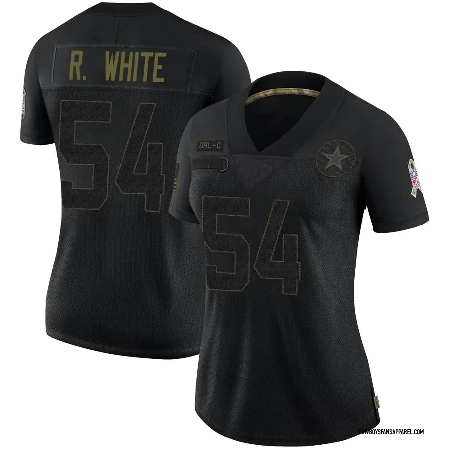 Nike Randy White Dallas Cowboys Women's Limited Black 2020 Salute To Service Jersey