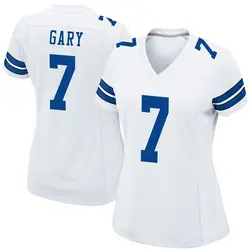 Nike Rashan Gary Dallas Cowboys Women's Game White Jersey