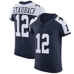 Nike Roger Staubach Dallas Cowboys Men's Elite Navy Alternate Vapor Untouchable Jersey