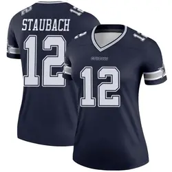 Nike Roger Staubach Dallas Cowboys Women's Legend Navy Jersey