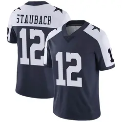 Nike Roger Staubach Dallas Cowboys Youth Limited Navy Alternate Vapor Untouchable Jersey