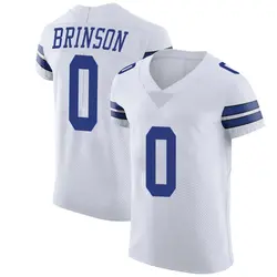 Nike Romello Brinson Dallas Cowboys Men's Elite White Vapor Untouchable Jersey