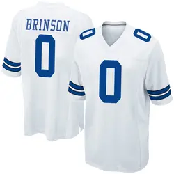 Nike Romello Brinson Dallas Cowboys Men's Game White Jersey
