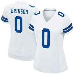 Nike Romello Brinson Dallas Cowboys Women's Game White Jersey