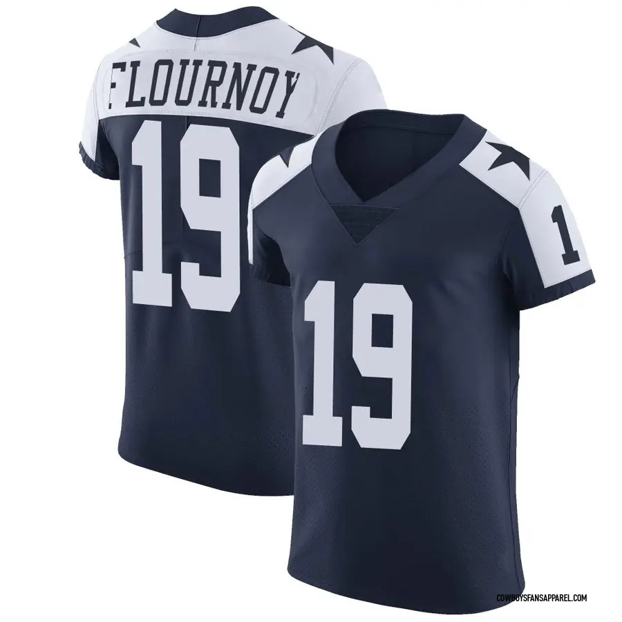 Nike Ryan Flournoy Dallas Cowboys Men's Elite Navy Alternate Vapor Untouchable Jersey
