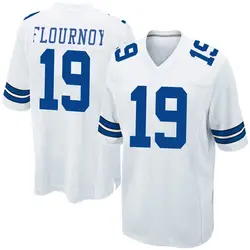 Nike Ryan Flournoy Dallas Cowboys Men's Game White Jersey