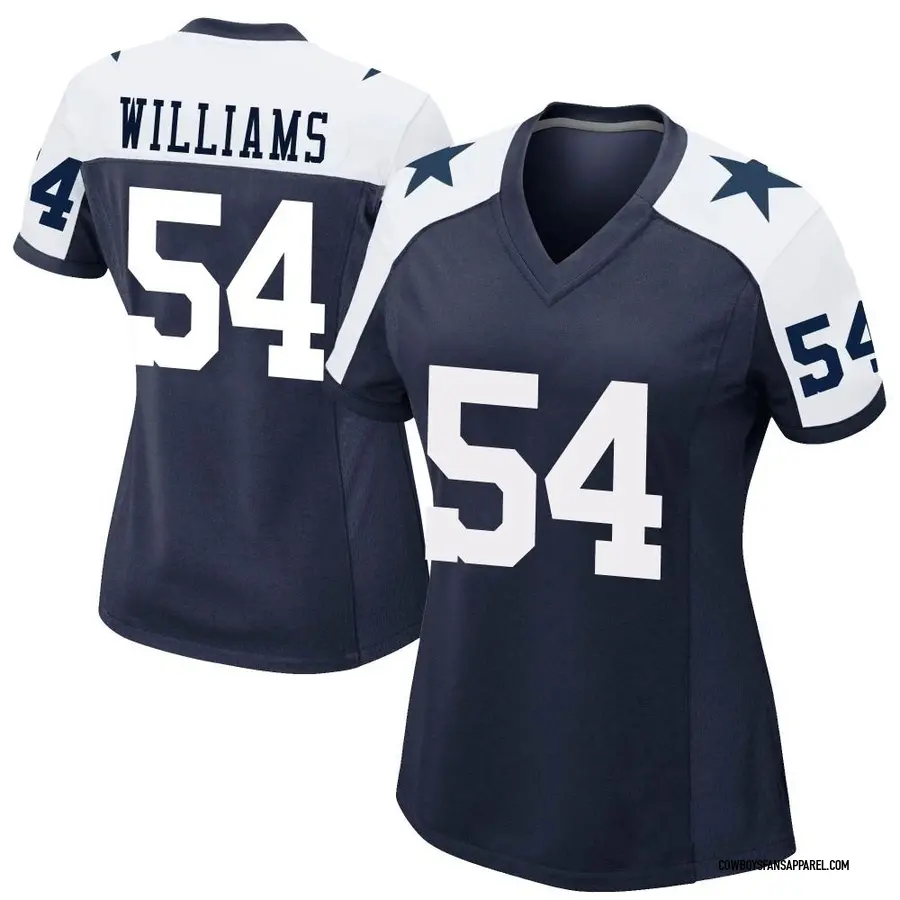 Nike Sam Williams Dallas Cowboys Women's Game Navy Alternate Jersey