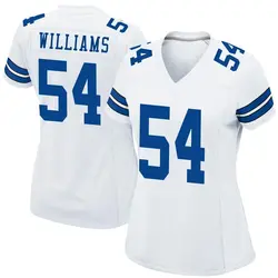 Nike Sam Williams Dallas Cowboys Women's Game White Jersey