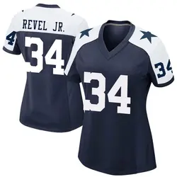 Nike Shavon Revel Jr. Dallas Cowboys Women's Game Navy Alternate Jersey