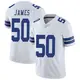 Nike Shemar James Dallas Cowboys Men's Limited White Vapor Untouchable Jersey