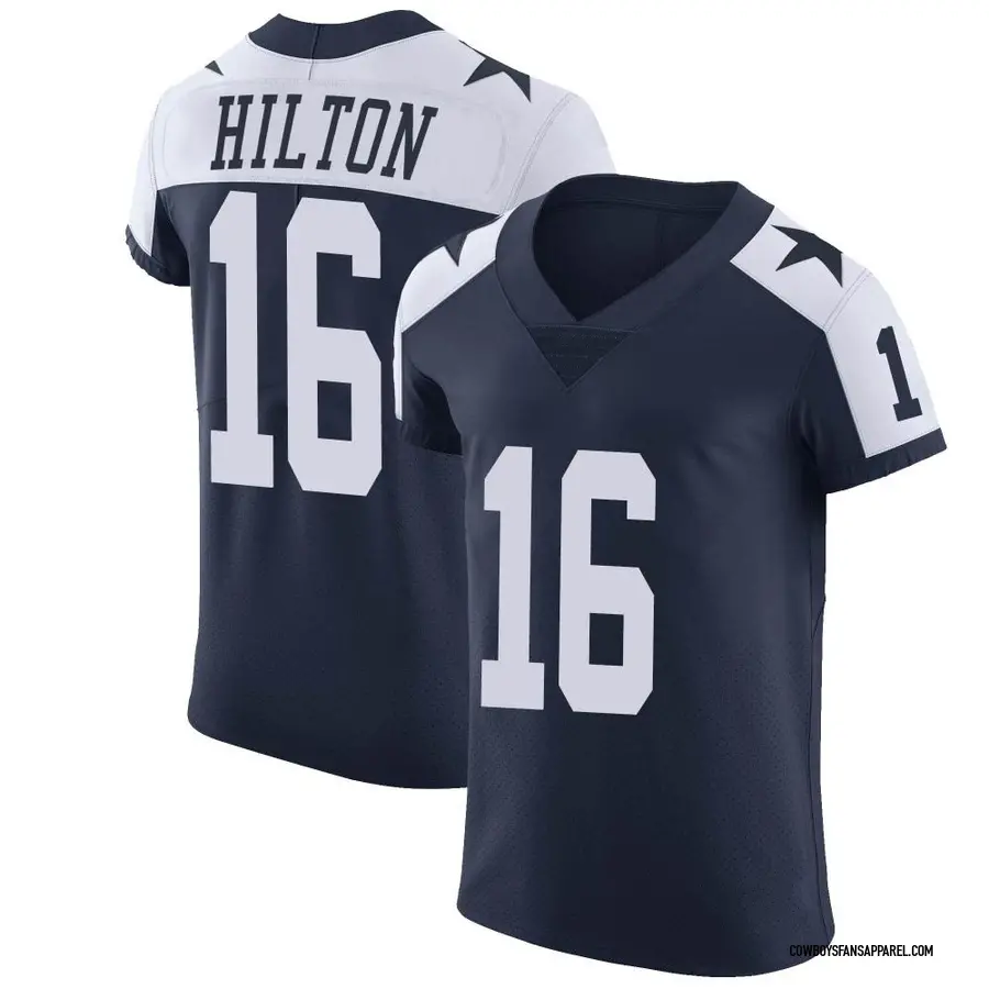 Nike T.Y. Hilton Dallas Cowboys Men's Elite Navy Alternate Vapor Untouchable Jersey