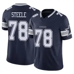 Nike Terence Steele Dallas Cowboys Youth Limited Navy Vapor F.U.S.E. Jersey