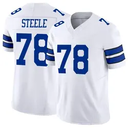Nike Terence Steele Dallas Cowboys Youth Limited White Vapor F.U.S.E. Jersey