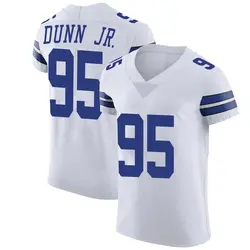 Nike Tommy Dunn Jr. Dallas Cowboys Men's Elite White Vapor Untouchable Jersey