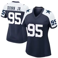 Nike Tommy Dunn Jr. Dallas Cowboys Women's Game Navy Alternate Jersey