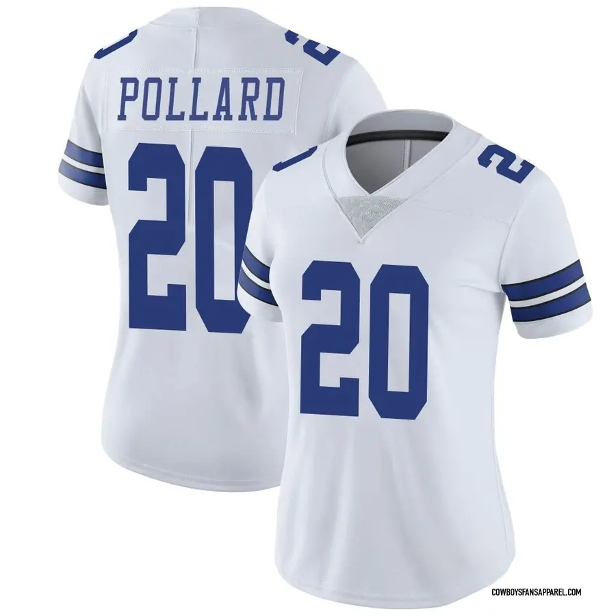 Nike Tony Pollard Dallas Cowboys Women's Limited White Vapor Untouchable  Jersey