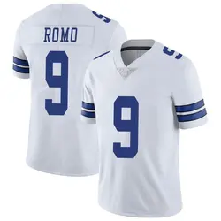 Nike Tony Romo Dallas Cowboys Men's Limited White Vapor Untouchable Jersey