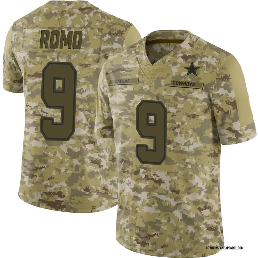 tony romo salute to service jersey