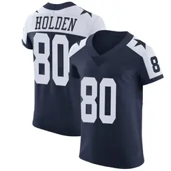 Nike Traeshon Holden Dallas Cowboys Men's Elite Navy Alternate Vapor Untouchable Jersey