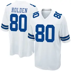 Nike Traeshon Holden Dallas Cowboys Men's Game White Jersey