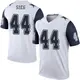 Nike Trent Sieg Dallas Cowboys Men's Legend White Color Rush Jersey