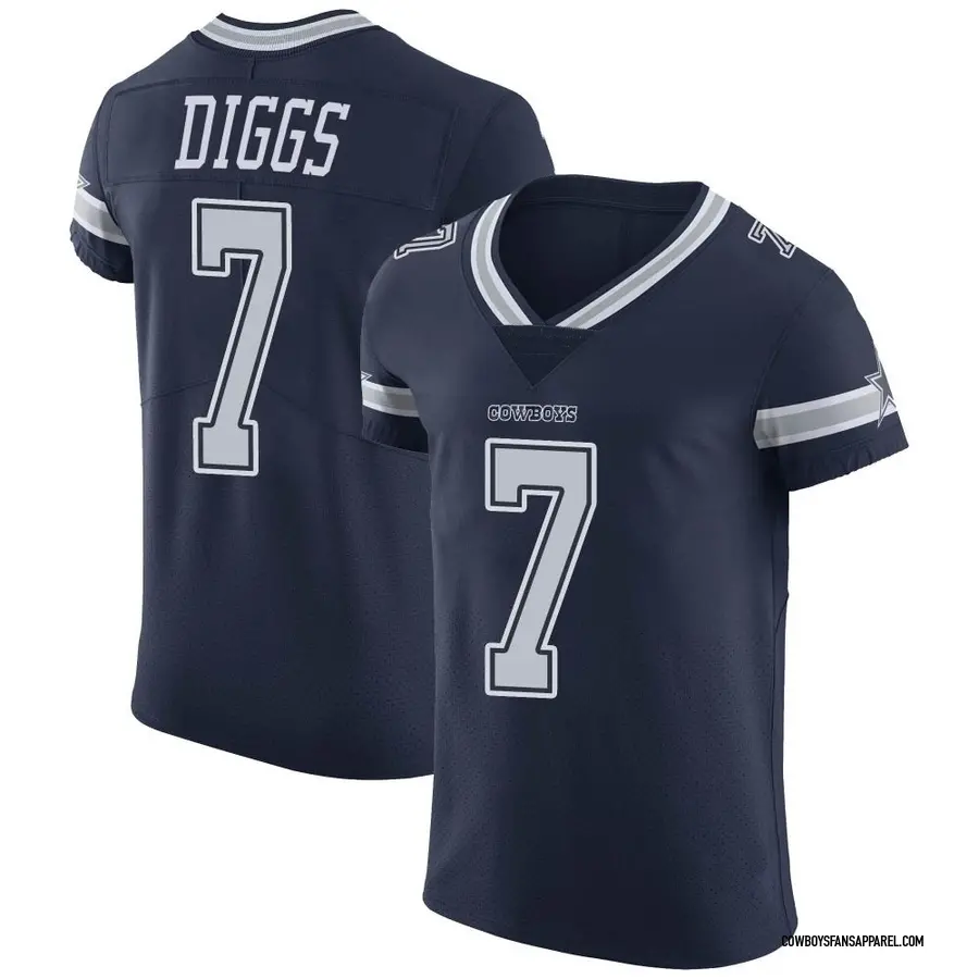 Nike Trevon Diggs Dallas Cowboys Men's Elite Navy Team Color Vapor Untouchable Jersey