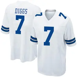 Trevon Diggs Dallas Cowboys Men's Game White Jersey