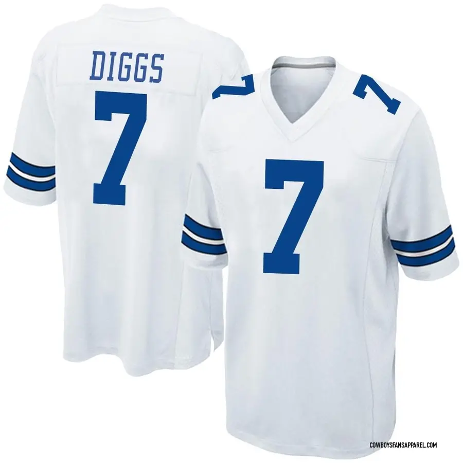 تيشرتات لليوم الوطني Men's Dallas Cowboys #31 Trevon Diggs White 2020 NFL Draft Vapor Limited Jersey كادبوري