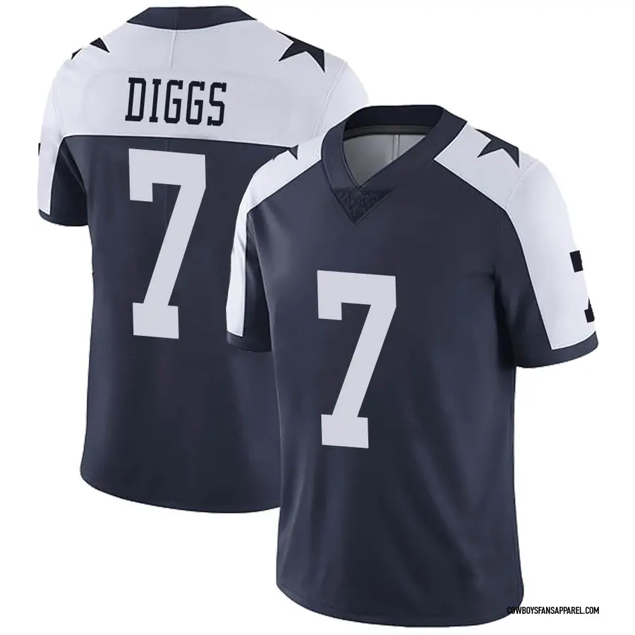 Nike Trevon Diggs Dallas Cowboys Men's Limited Navy Alternate Vapor  Untouchable Jersey