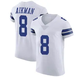 Troy Aikman Dallas Cowboys Men's Elite White Vapor Untouchable Jersey