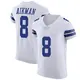 Nike Troy Aikman Dallas Cowboys Men's Elite White Vapor Untouchable Jersey