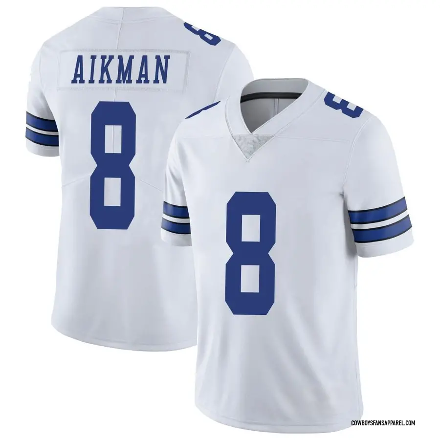 Nike Troy Aikman Dallas Cowboys Men's Limited White Vapor Untouchable Jersey