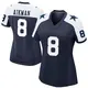 Nike Troy Aikman Dallas Cowboys Women's Game Navy Alternate Jersey