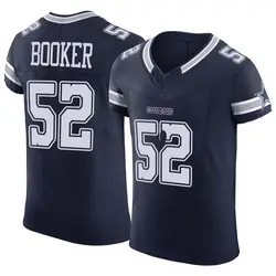 Nike Tyler Booker Dallas Cowboys Men's Elite Navy Vapor F.U.S.E. Jersey