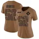 Nike Tyler Booker Dallas Cowboys Women's Limited Brown 2023 Salute To Service Jersey