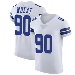 Nike Tyrus Wheat Dallas Cowboys Men's Elite White Vapor Untouchable Jersey