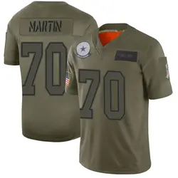 Nike Zack Martin Dallas Cowboys Youth Limited Camo 2019 Salute to Service Jersey